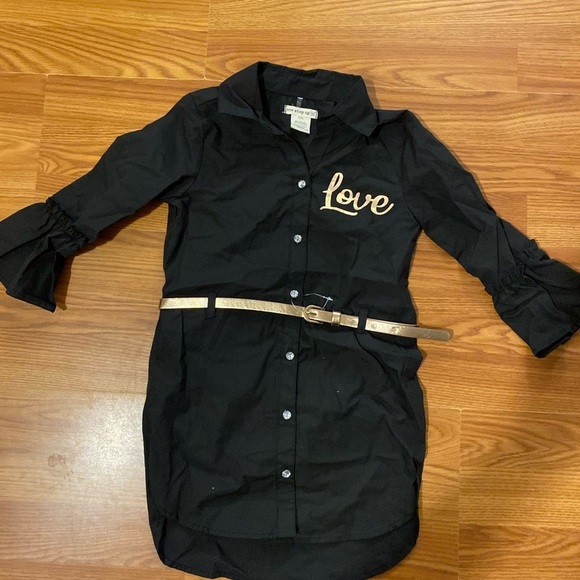 One Step Up Shirt Dress Small (7/8) (HG) - Picture 4 of 11
